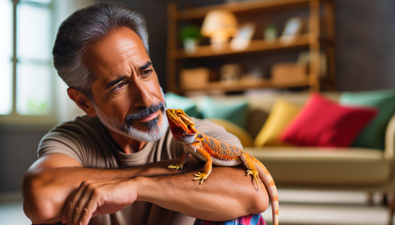Is It OK To Kiss Your Bearded Dragon?