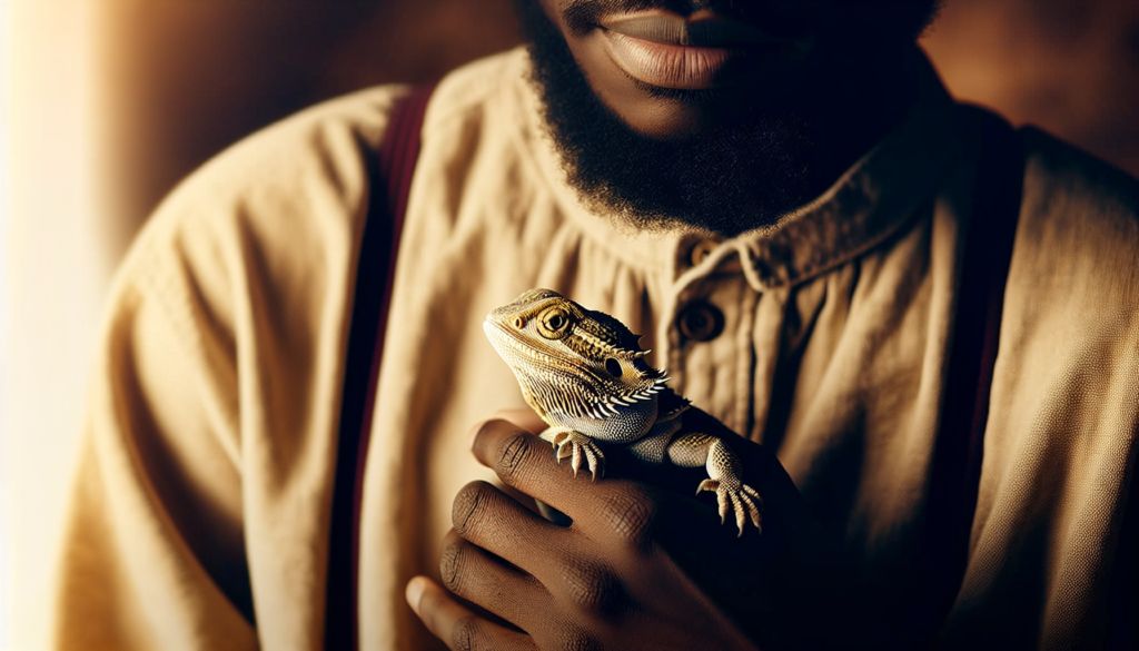 What Does It Mean When A Bearded Dragon Snuggles Into You?
